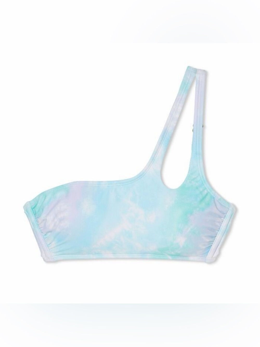 Juniors One Shoulder Side Wire Bralette Bikini Top Xhilaration Small 0-2
